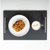 Levandeo® Dekotablett, Tablett Schiefer 45x30 cm Serviertablett Servierplatte Rechteckig Deko Bild 3