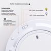 PRIISF LED Deckenleuchte LED Deckenlampe mit Radar Bewegungsmelder Akku Deckenleuchte 10000 mAh, Dimmbar, 3000K/4300K/6500K Runde Sensor Licht, Wiederaufladbare Deckenleuchte LED Panel, Aufladbar Lamp mit Fernbedienung‌ für Badezimmer, Keller, Garage Bild 4