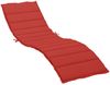 vidaXL Sonnenliegen-Auflage Rot 200x60x3 cm Oxford-Gewebe 314209 Bild 2