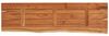 vidaXL Tischplatte 140x40x3,8cm Rechteckig Massivholz Akazie Baumkante 370303 Bild 5