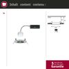 LED Einbauleuchte Nova Coin IP44 rund 78mm Tunable White 3x6W 3x530lm 230V Eisen gebürstet Aluminium Bild 5
