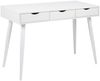 Schreibtisch >Neil I< in Weiß - 110x77,1x50cm (BxHxT) Bild 2