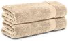 Komfortec Badetücher 100% Baumwolle, 470 g/m², Frottee (2-St), Handtücher 70x140 cm Set, Weich Bild 4