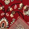 Vimoda Orientteppich Klassischer Teppich Kurzflor in Grün, Beige, Rot & Grau, Rechteckig, Höhe: 6 mm, Kunstvollem Klassik Muster Blumen GRÜN, Braun & Schwarz Bild 4