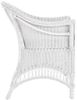 Krines Home Esszimmersessel Rattansessel Landhaus Flechtsessel Wintergarten Sessel Korbsessel, mit Armlehnen, Natur Rattan Bild 2