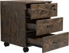 VCM Rollcontainer Baula 920381 Eiche Vintage H. 55 x B. 40 x T. 44 cm Bild 2