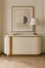 Livin Hill Stilig ST917F Kommode, MDF, Kunstmarmor, Edelstahl, 88 x 40 x 158 cm Bild 5