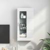 vidaXL Holzschrank mit Speicher Weiß 50 x 29 x 100 cm Holzwerkstoff 880221 Bild 4