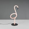 LED Tischleuchte, pink, Flamingo Design, H 35 cm Bild 5
