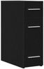 vidaXL Apothekerschrank Schwarz Eichen-Optik 20 x 45,5 x 60 cm 862637 Bild 2