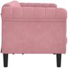vidaXL Sofa 3-Sitzer Rosa Samt 372588 Bild 5