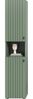 Garderobenschrank (B/H/T: 40x192x37 cm) in Smoke Green Nachbildung Bild 2