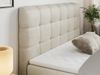 Boxspringbett, Schlafzimmerbett, Bettkasten - FAST - 180x200cm - Beige Velours - H4 Bild 3
