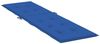 vidaXL Liegestuhl-Auflage, Polyester königsblau, (75+105)x50x3 cm Bild 4