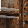 Vasagle Hängeschrank mit höhenverstellbarem Einlegeboden, Holz vintagebraun, 60 x 20 x 70 (BxTxH) cm Bild 4