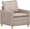 vidaXL Sofa Set 2 pcs Beige Polyester 3417047 Bild 3
