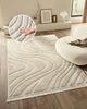 homsy by Ana Johnson Teppich Waavy mit Fransen, Wellen Design, rechteckig, Höhe: 20 mm, Boho, 3D Optik, Scandi, Hoch-Tief, Wohnzimmer, Schlafzimmer Bild 5