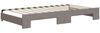 vidaXL Tagesbett Ausziehbar mit Schubladen Taupe 100x200 cm Stoff 3197488 Bild 5