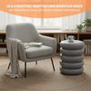 Relaxdays Beistelltisch Bubble-Design Bild 2