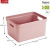 Sunware Aufbewahrungsbox Sigma Home 32 L rosa Bild 2