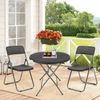 Sekey Klapptisch Rund Campingtisch Balkontisch Gartentisch Klappbar Tisch, Ø 81cm x 73cm H Bild 2