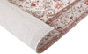 Teppich Baumwolle mehrfarbig Bumenmuster 80 x 150 cm Kurzflor BINNISZ Bild 5