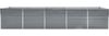 vidaXL Garten-Hochbeet Verzinkter Stahl 400x80x45 cm Grau 47056 Bild 3