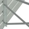 vidaXL Garten-Hochbeet Verzinkter Stahl 400x80x45 cm Grau 47056 Bild 5