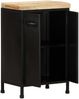 vidaXL Sideboard 47 x 35 x 76 cm Raues Mangoholz [323575] Bild 2