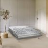 Dmora Einzelmatratze Agnone, herausnehmbare Matratze aus Memory-Schaum und Wasserschaum, 100 % Made in Italy, milbenhemmend und hypoallergen, 80 x 190 x 22 cm Bild 4