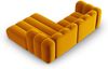 Micadoni Modulares Ecksofa Lupine 3-Sitzer Rechts Samtstoff Salvador Gelb Bild 4