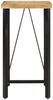 Bartisch, Stehtisch, Bistrotisch 55x55x107 cm Massivholz Mango und Eisen Bild 2