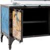 TV-Board LOGAM-GASOLINE ca. L120cm recyceltes Metall Schrank Kommode Vintage Bild 4