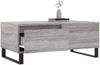 vidaXL Couchtisch Grau Sonoma 90x50x36,5 cm Holzwerkstoff 830818 Bild 3