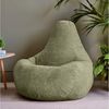 Icon Dalton Sitzsack Cord, Salbeigrün, 2er-Pack, Gaming Sitzsack Erwachsene mit Füllung, Bean Bag, Cord Sessel, Lounge Sessel, Lounge Stuhl, Schlafzimmer, Wohnzimmer, Wohnzimmer Möbel Bild 3