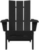 vidaXL Gartenstuhl 2 pcs Schwarz 80,5 x 74,5 x 92 cm Polyethylen 3335820 Bild 5