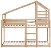 vidaXL Etagenbett ohne Matratze 90x190 cm Massivholz Kiefer 3281964 Bild 4
