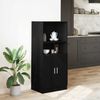 vidaXL Küchenschrank Schwarz 57x41,5x131,5 cm Holzwerkstoff 860122 Bild 3