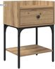 vidaXL Nachttisch Artisan-Eiche 40 x 29 x 60 cm Holzwerkstoff 881828 Bild 2