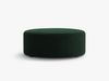 Micadoni Pouf Dia 90cm Samt Salvador Flaschengrün Bild 2