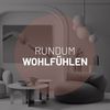 Lumaland 'Interior Line' Sitzsack-Sofa, Leinen Look and Feel, Indoor - Dunkelgrau, 90 x 50 cm, 320l Bild 3