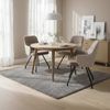 2er Set BRENDON Armlehnstuhl braun Bild 2