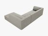 Micadoni 4-Sitzer Modular Sofa Ruby Rechts Kord Scala Hellgrau Bild 5