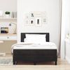 vidaXL Boxspringbett mit Kopfteil Schwarz 120 x 190 cm Samt 3339160 Bild 3