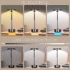 Lapalife Nachttischlampe LED Tischlampe Kabellos Akku, Dimmbar, 3 Farbtemperatur, LED fest integriert, Grau Tischleuchte USB Aufladbar für Nachttisch Esstisch Schreibtisch Bild 2