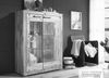 Highboard >WZ-0315< (BxHxT: 103x135x40 cm) in natur geölt - 103x135x40 (BxHxT) Bild 5