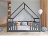 Kinderbett Bapol mit Lattenrost Flex aus Buchensperrholz (Farbe: Asche) Bild 2