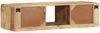 vidaXL TV-Wandschrank 100x32x25 cm Raues Massivholz Mango 4104525 Bild 4