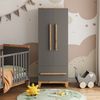 Kinderkleiderschrank Malia Grau/Artisan 70 x 186.8 cm Vitalispa Bild 3
