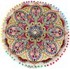 Marrakesch Orient & Mediterran Interior Pouf Orientalische Deko Pouf Hocker Bodenkissen Hakika 50cm bunt (1-St), Handarbeit Bild 2